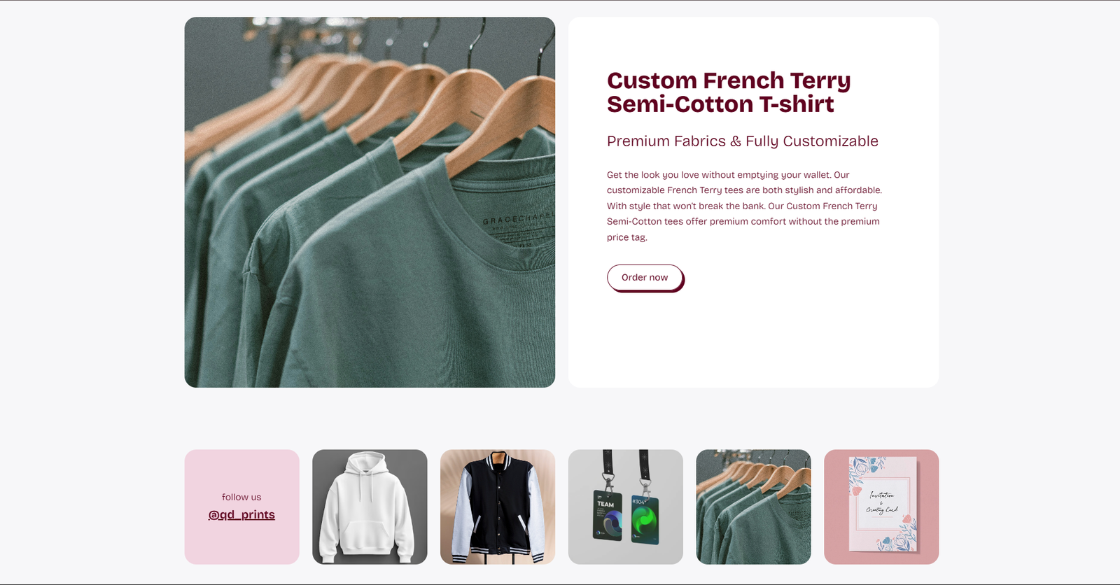 QD Prints — Print On Demand