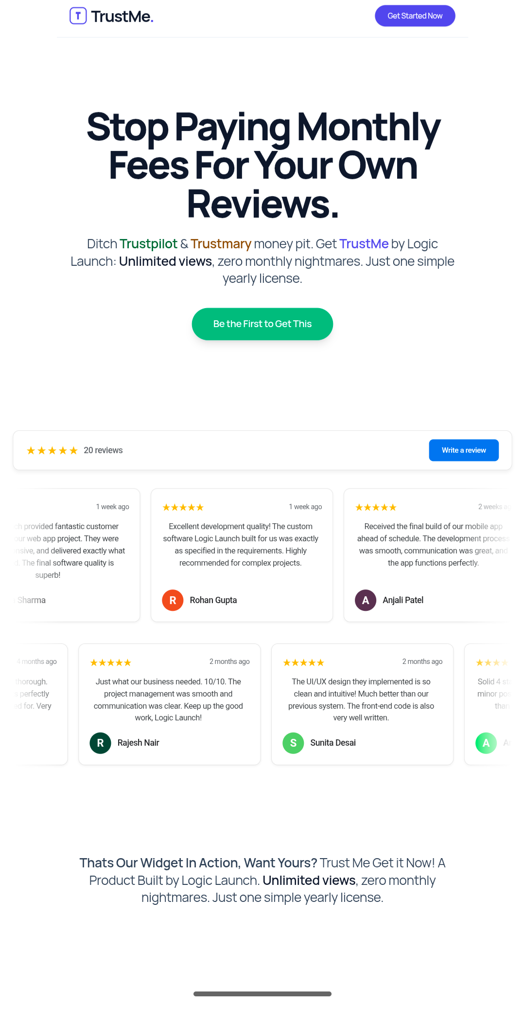 Trust Me Reviews Score Plugin  - Image 2